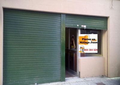Pintura cortina local malaga